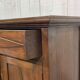 Indian teak chest of drawers from the 1970s