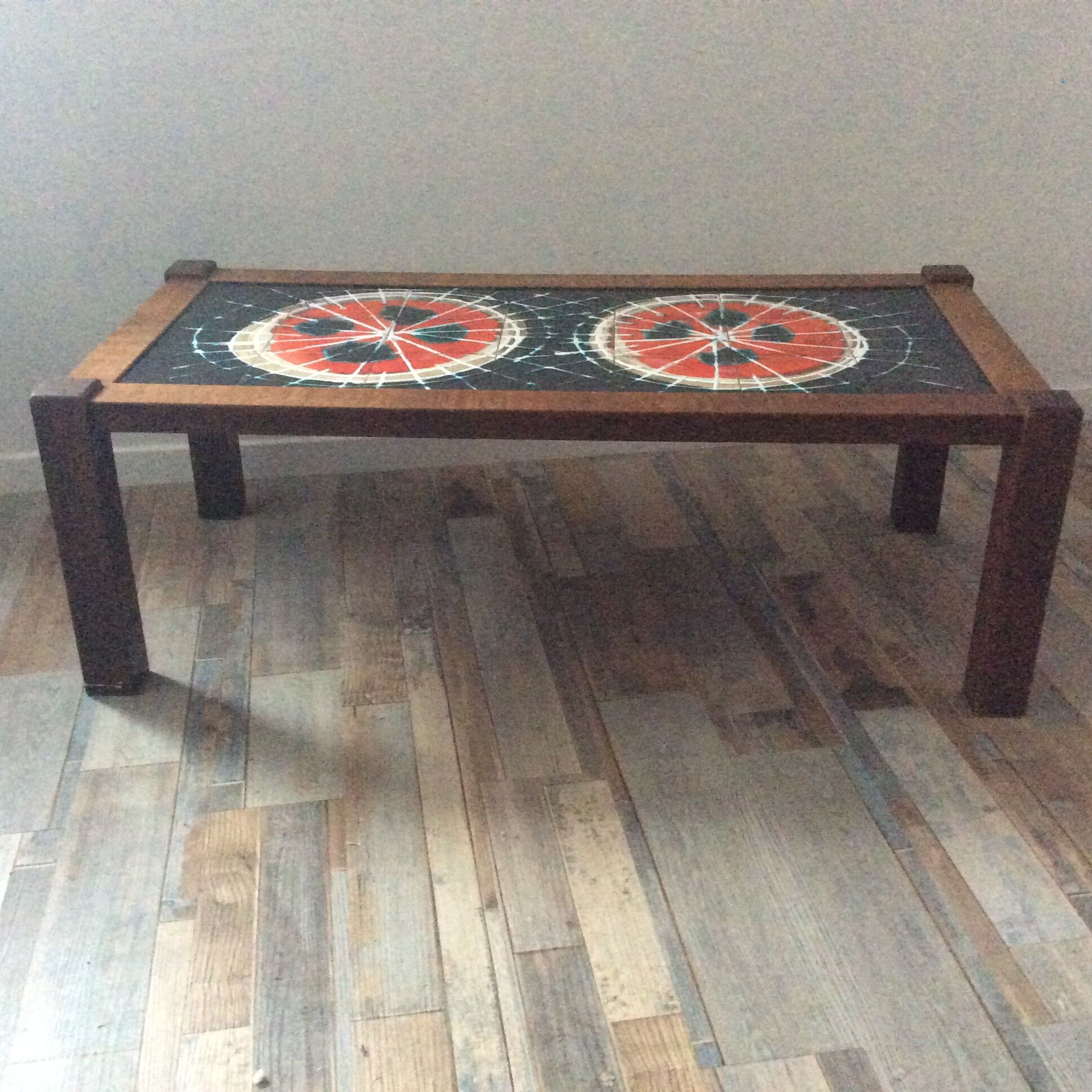 Juliette Belarti ceramic coffee table signed from the 70s