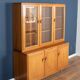 Vintage ercol elm windsor glazed display dresser sideboard model 803, 806