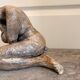 Sculpture Statue Terre Cuite Poterie Nu Féminin abstrait Femme Art Africain