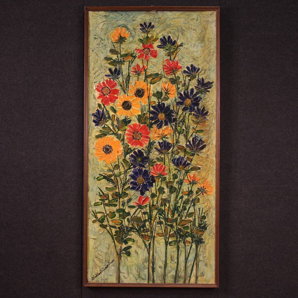 Grande nature morte signée du XXe siècle