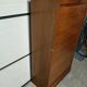 50s-60s double curtain filing cabinet in oak