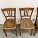 Set of 5 bistro chairs