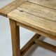 Table de monastère française en chêne du 19ème siècle