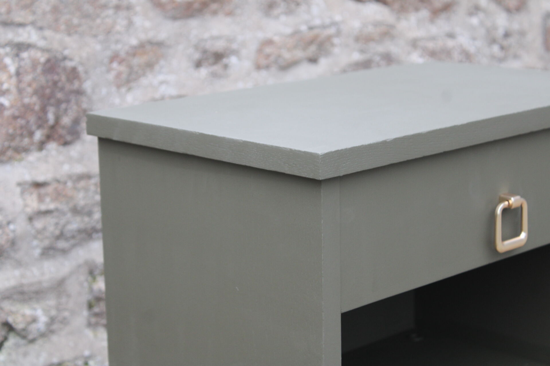 Vintage Scandinavian style bedside table