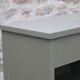Vintage Scandinavian style bedside table