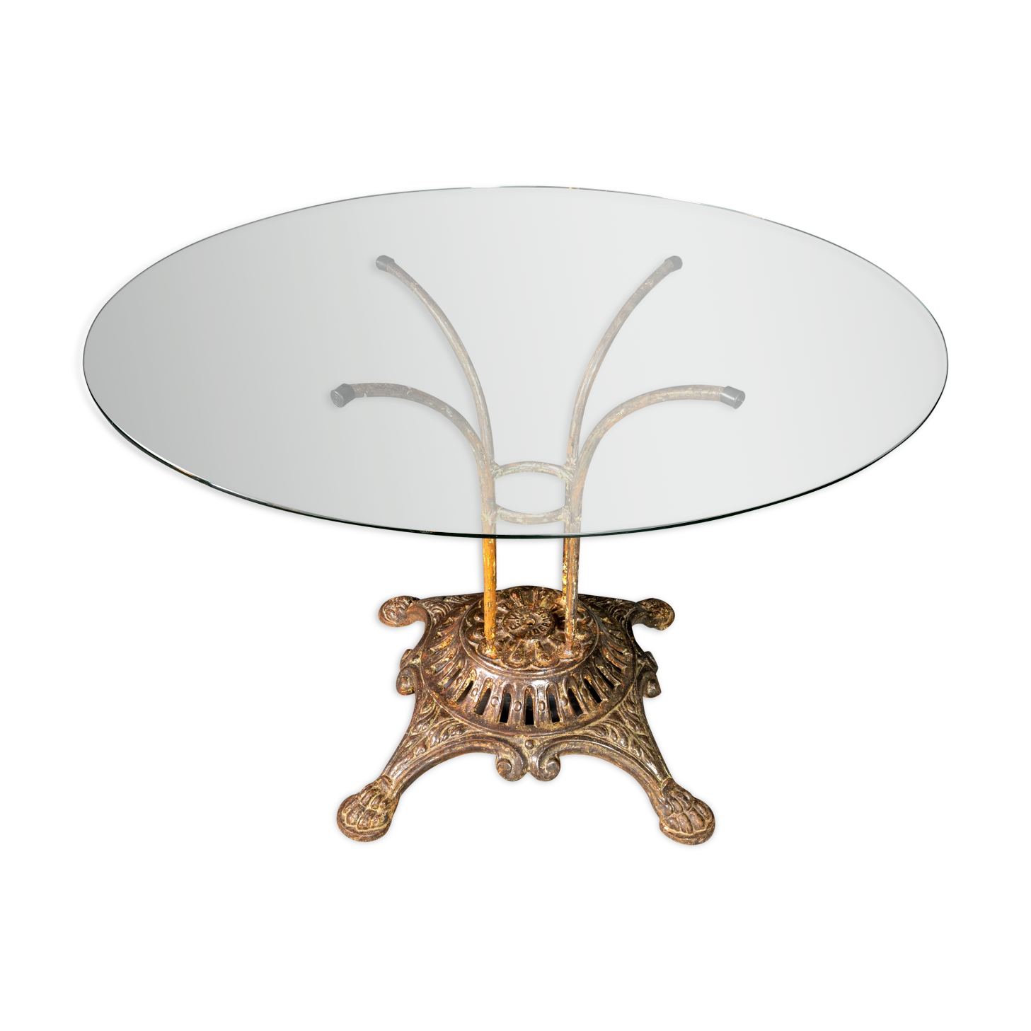 Antique French table E.W. Depose