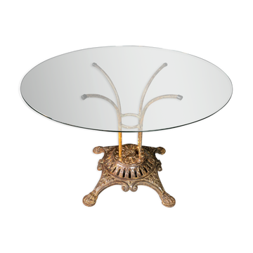 Antique French table E.W. Depose