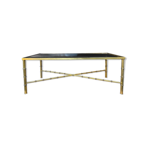 Table basse, métal doré
