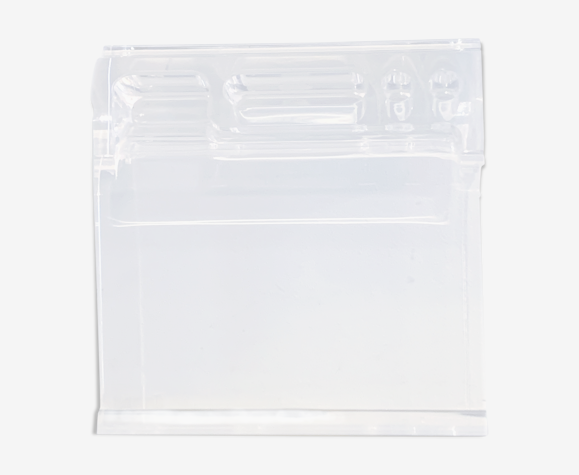 Porte crayons, porte lettres et post-it en lucite transparent Guzzini