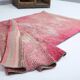 Super Soft Pink & Red Vintage Runner Rug, 95x302Cm