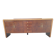 Vintage Sideboard in in Walnut Root and Maple Wood with Brass Details, 1940s