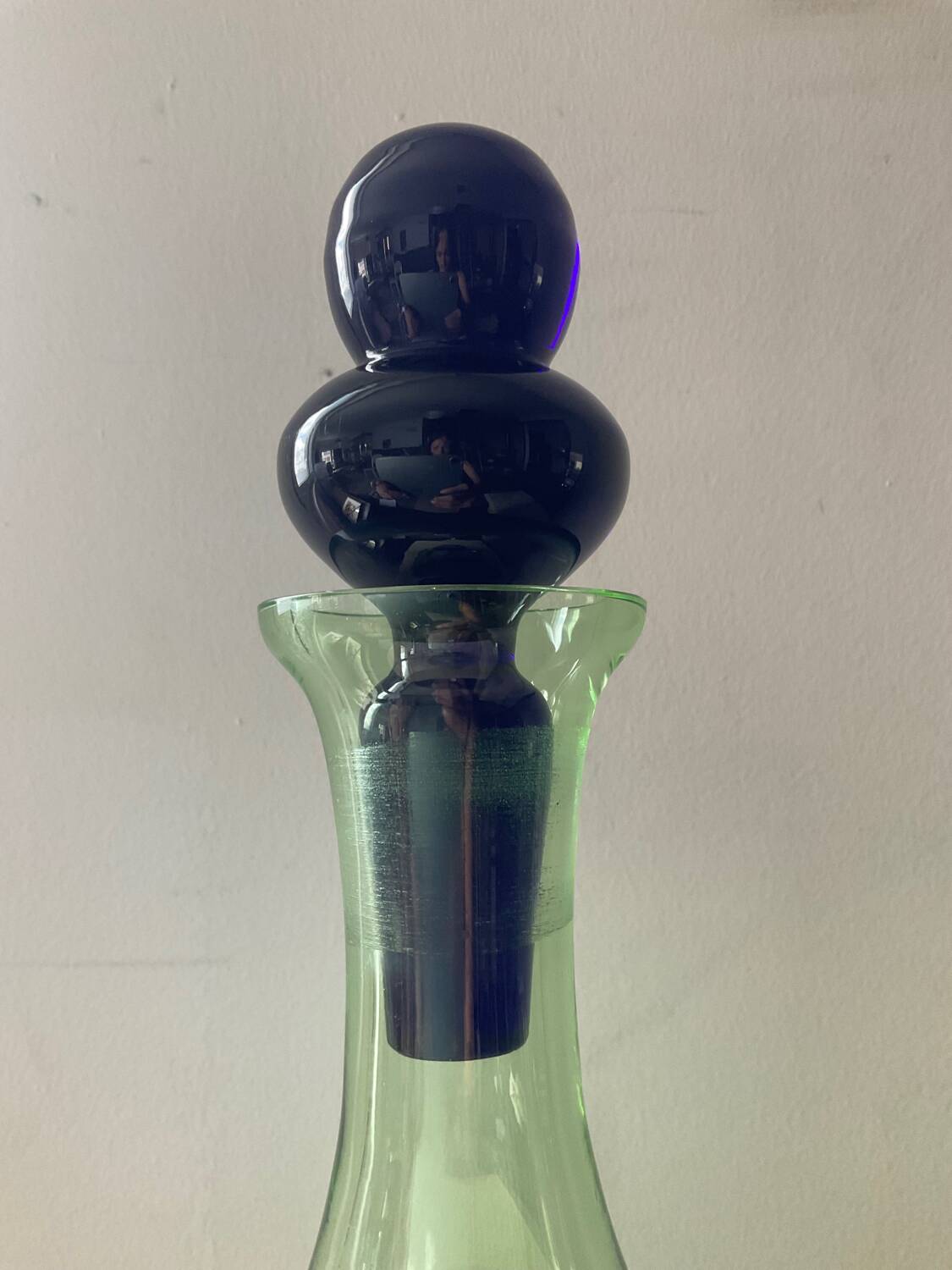 Vintage Murano glass carafe from the 70s