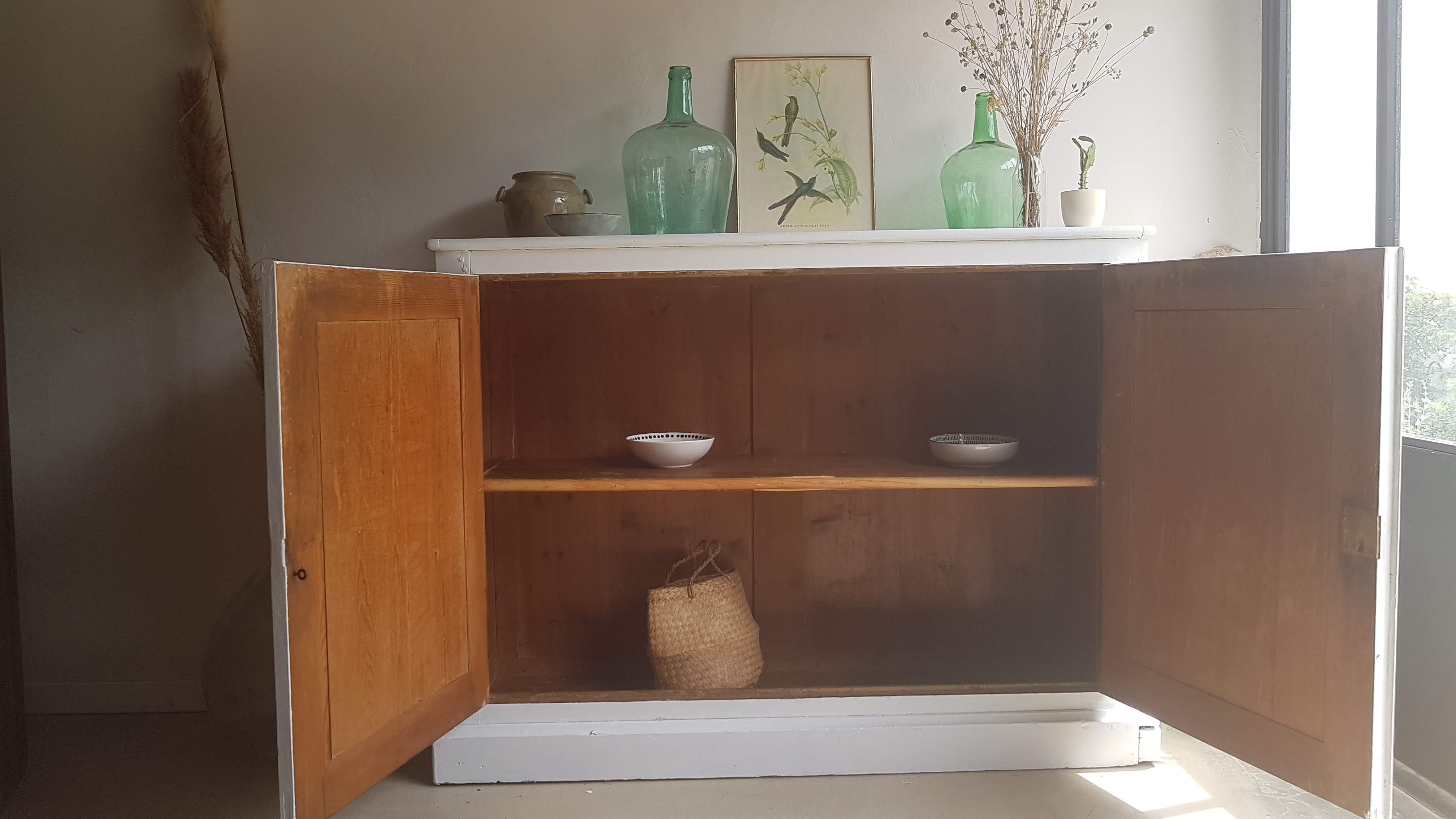 Old White Parisian Buffet