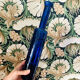 Vintage blue decanter