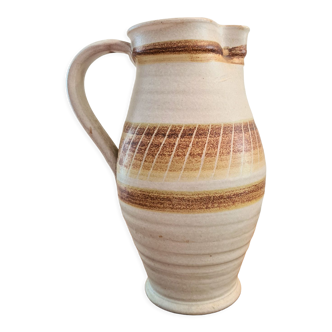 Ceramic water pitcher