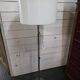 Lampadaire Space Age design 1970  Abat-jour Ø48cm