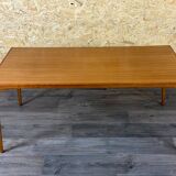 60s 70s teak coffee table side table Danish Modern Design Denmark