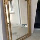 Large antique gilded mirror – Louis-Philippe style – 140 x 90 cm