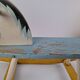 Mid-Century Czechoslovak Wooden Rocking Horse, Hand-Painted, 1960s