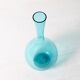 Vintage Mid-Century Light Blue Glass Vase by Arthur Persy / Sweden / 1950s