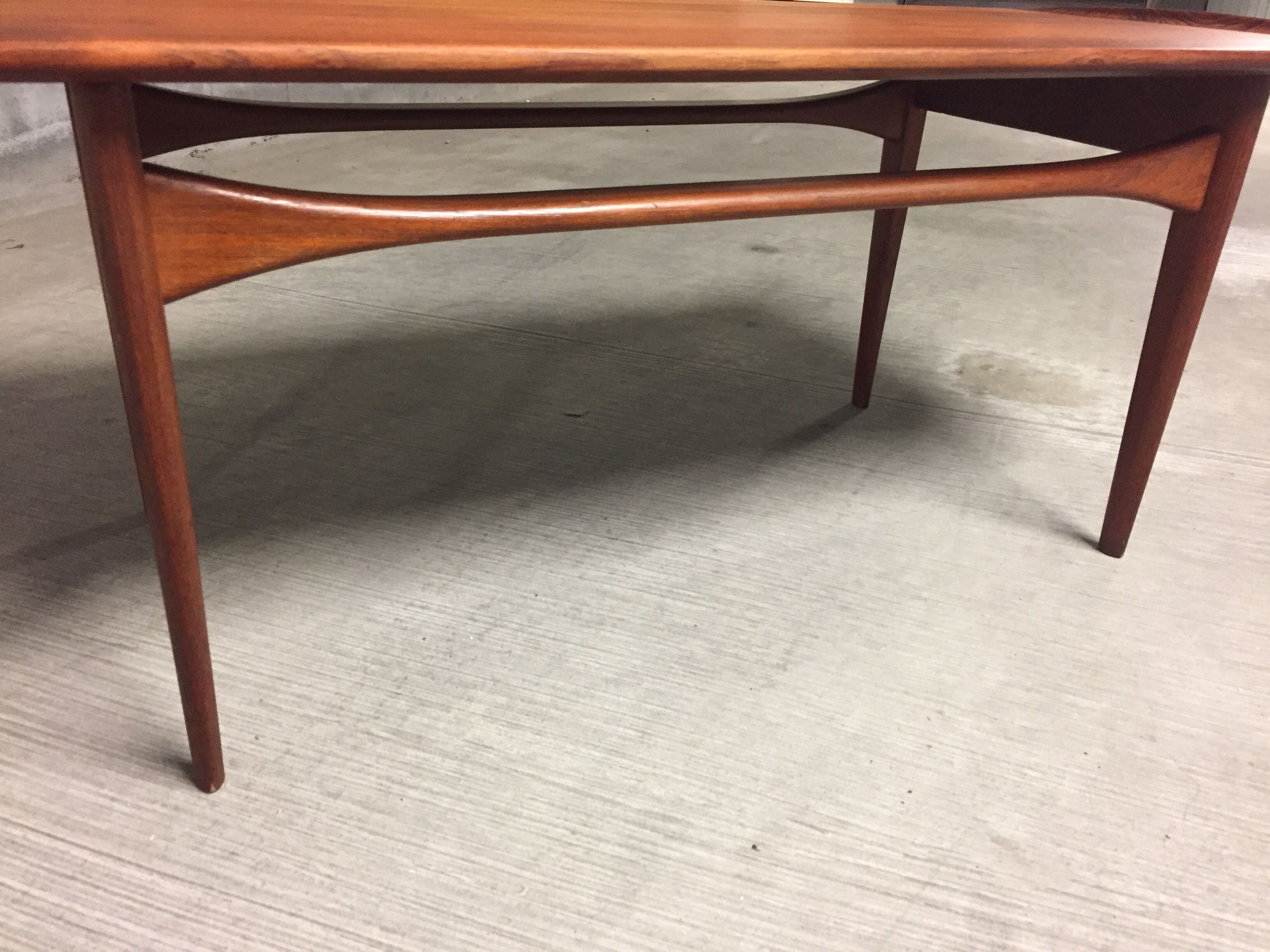 Scandinavian teak coffee table Kindt-Larsen - 1950 s