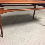 Scandinavian teak coffee table Kindt-Larsen - 1950 s