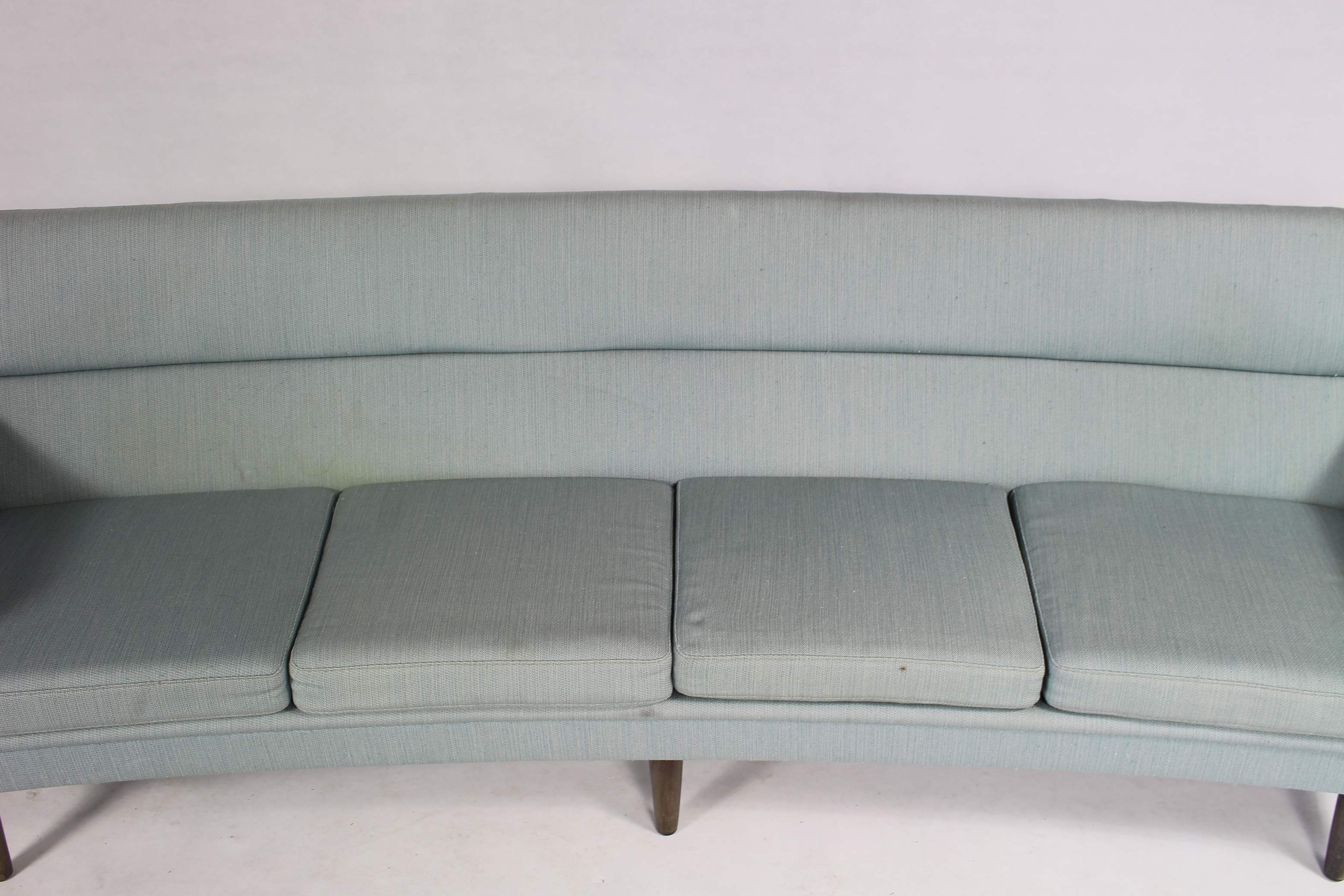 Danish Curved Banana Sofa By Kurt Østervig1960s