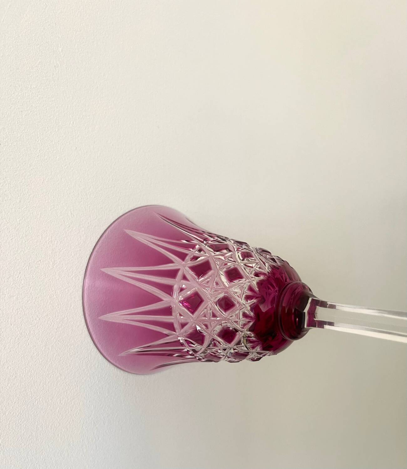 Saint-Louis crystal glass.