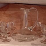 Decanter and wine glasses