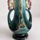 Vase soliflore en barbotine art nouveau fin XIXe