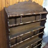 Walnut shelf to hang or place on a piece of furniture