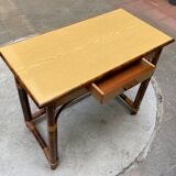 Rattan desk from the 70/80