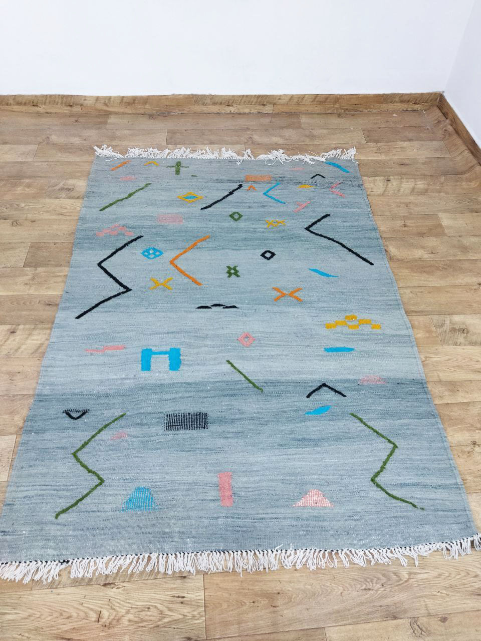 Kilim moroccan berber carpet 208x149cm