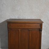 Old solid oak counter shop checkout