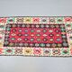 Tapis mural boho vintage Kelim, années 1950