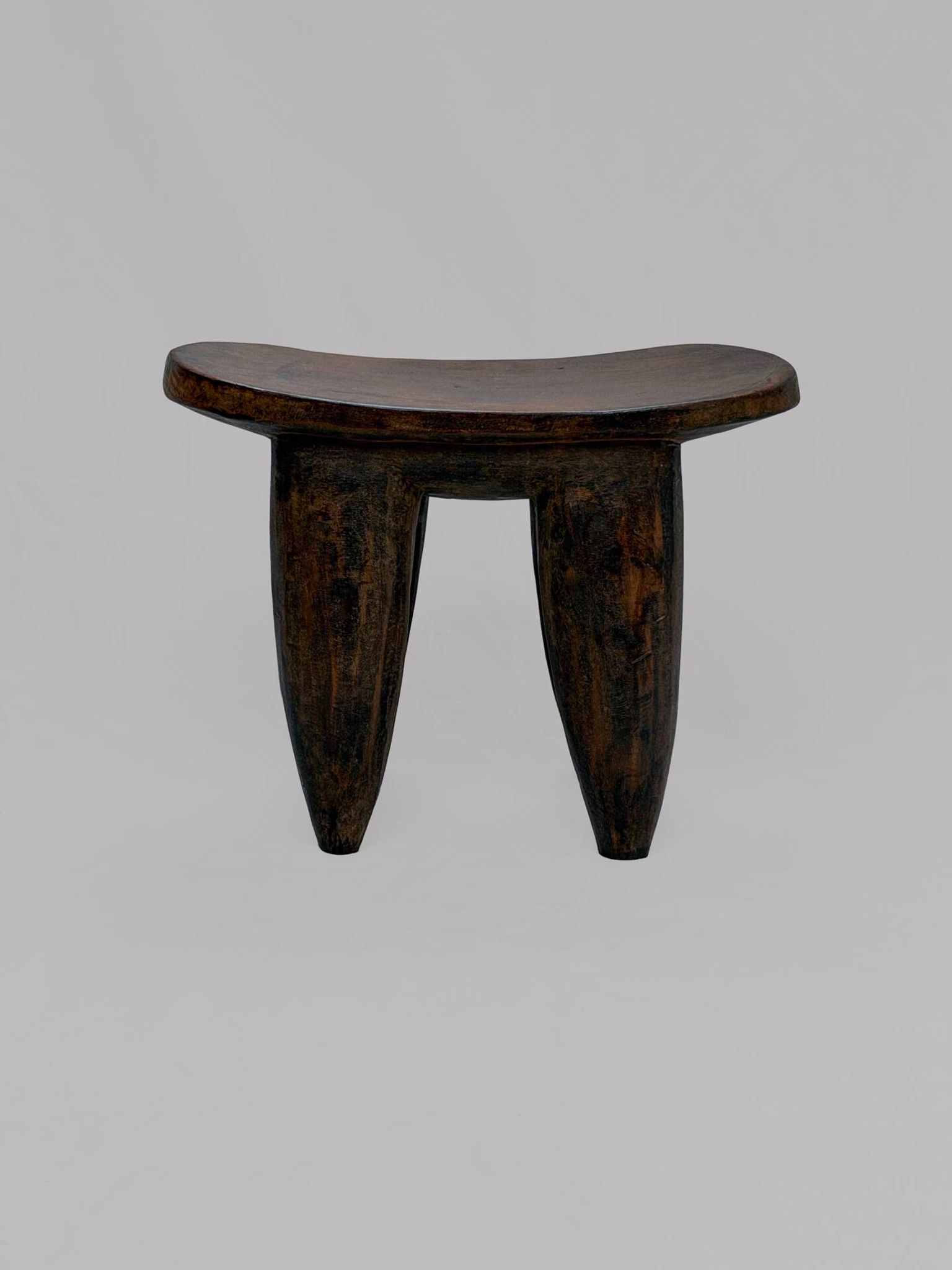 Large Senoufo stool in wood (Burkina Faso)