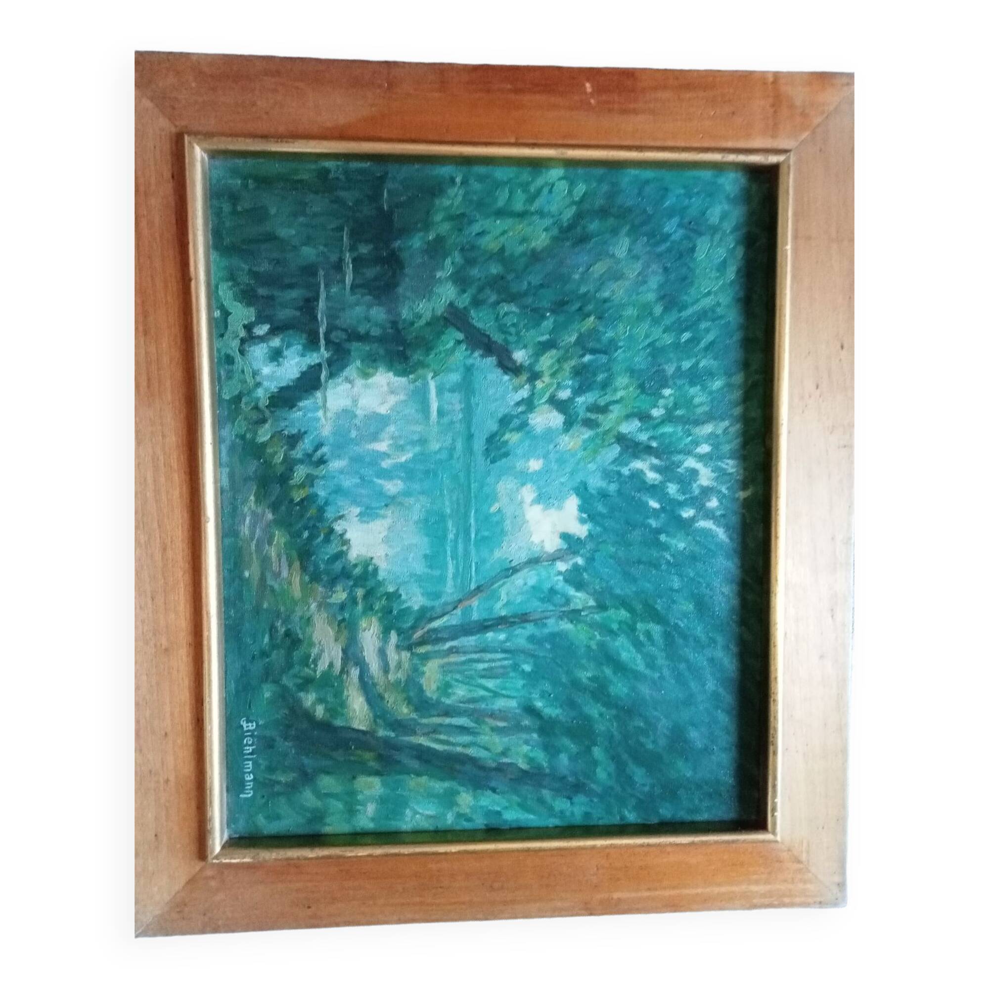 Landscape painting oil