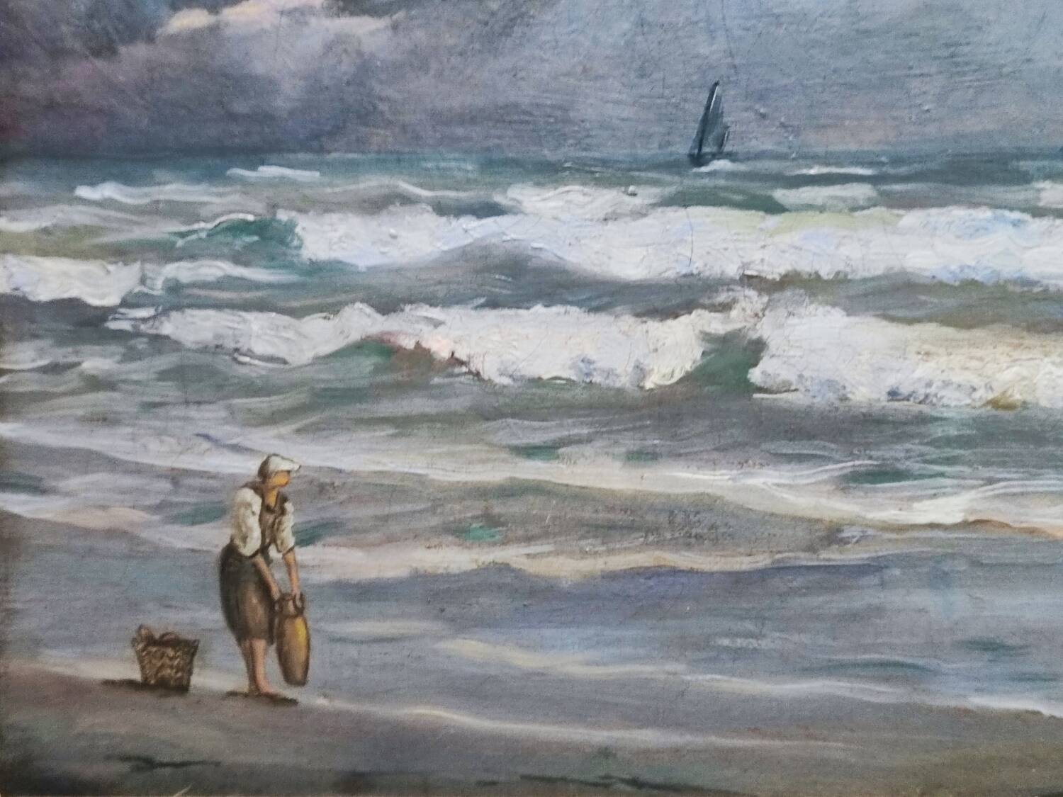 Oil painting - seascape