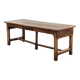 Antique French dining table made of fruitwood  from the late 18th century