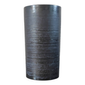 Vintage ceramic cylindrical vase