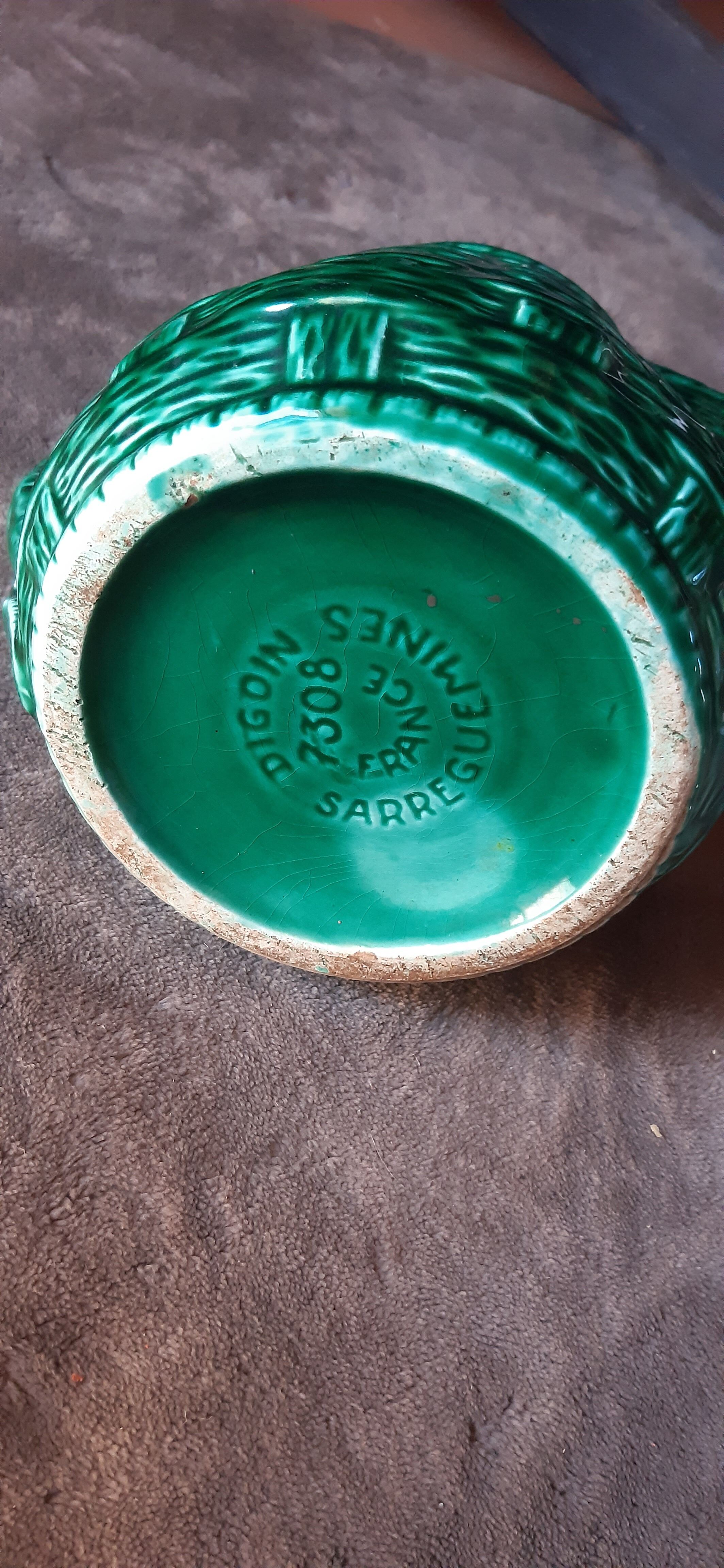 Vintage pitcher digoin