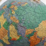 Tripod terrestrial globe 1960'