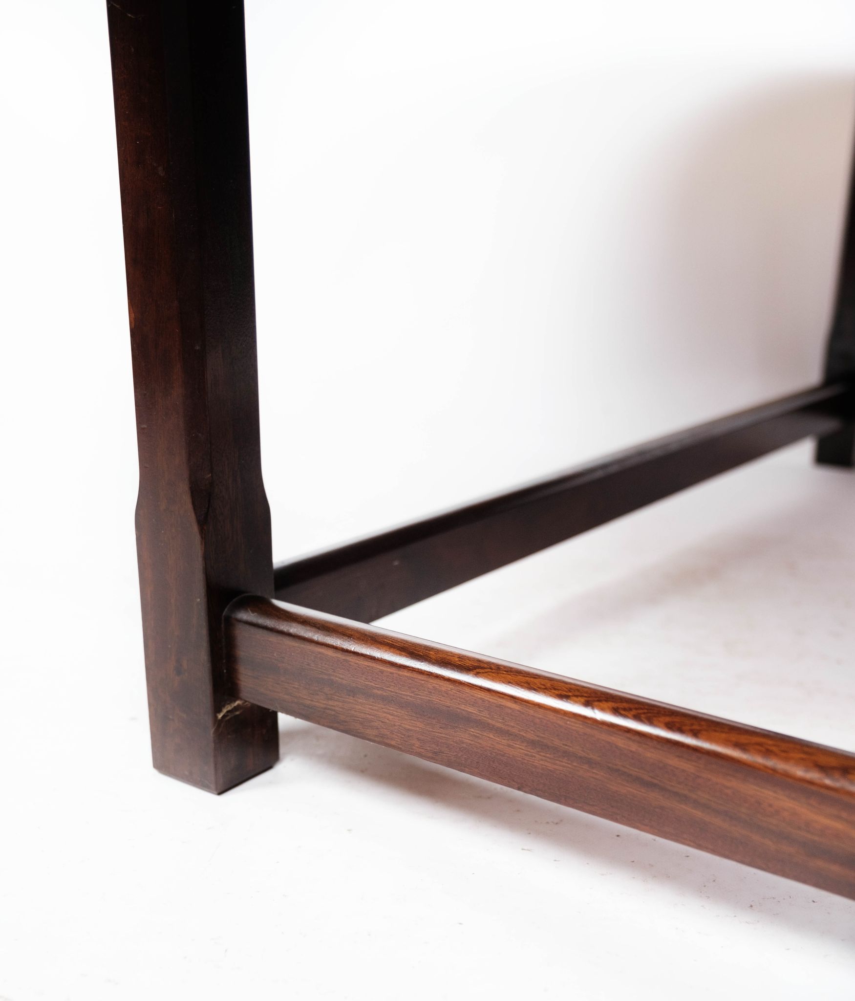 Table basse en acajou avec extensions, années 1930