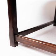 Table basse en acajou avec extensions, années 1930