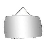 Mirror bisauté art deco