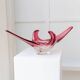 Large Murano bowl Flavio Poli - Pink Sommerso - Mid-Century - 1970s