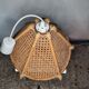 Vintage bamboo pendant lamp