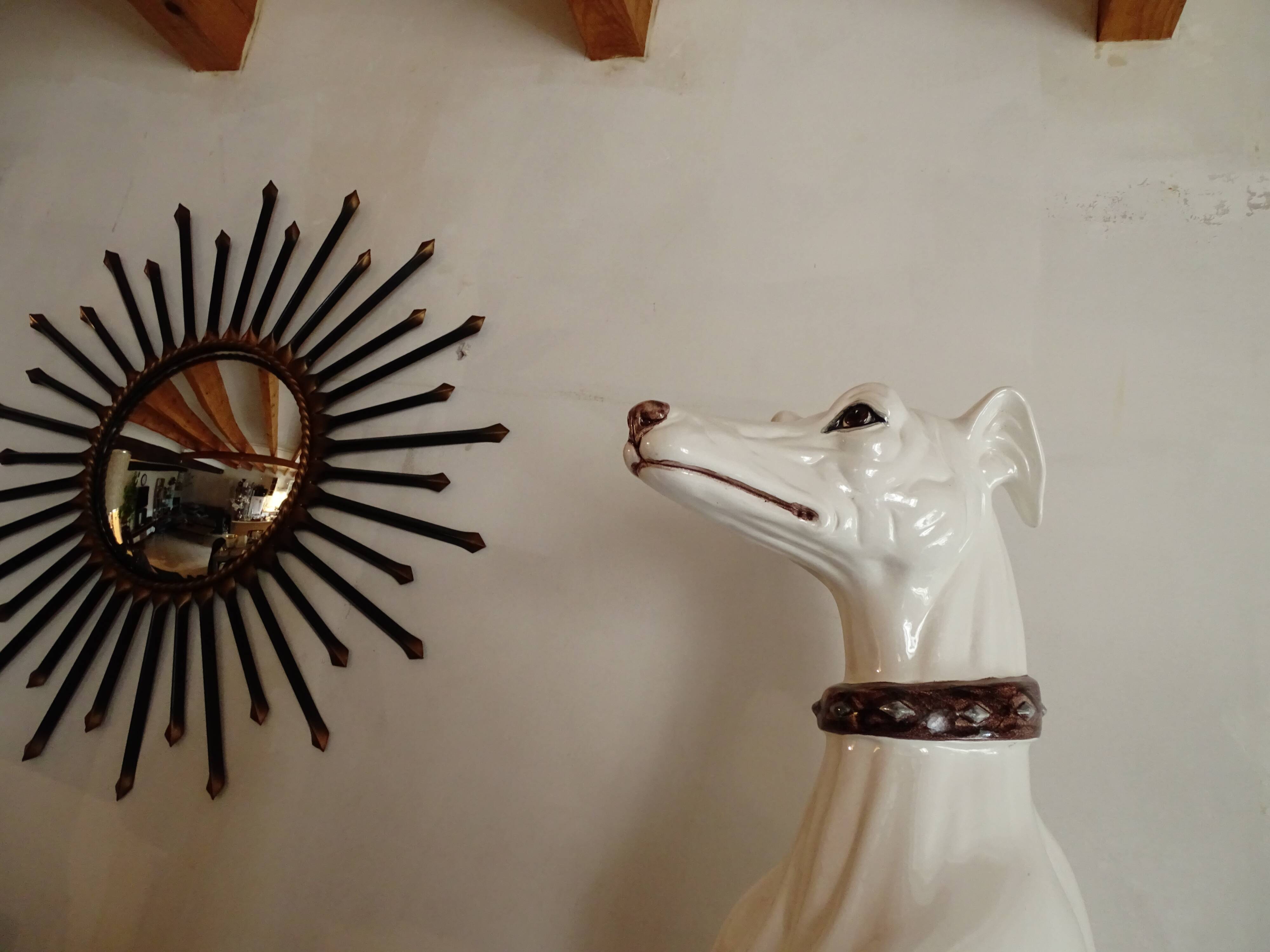 Ceramic dog 1960 vintage