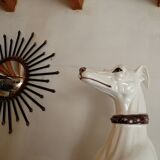 Ceramic dog 1960 vintage